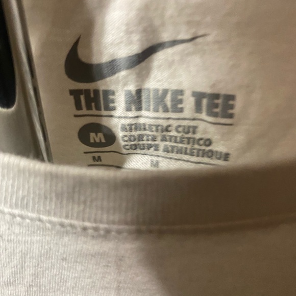 White Nike Athletic Tee - Picture 2 of 2